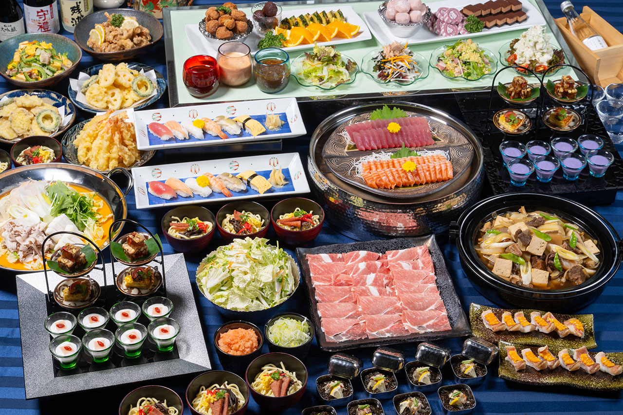 日本料理・琉球料理 七福 和食ディナービュッフェ