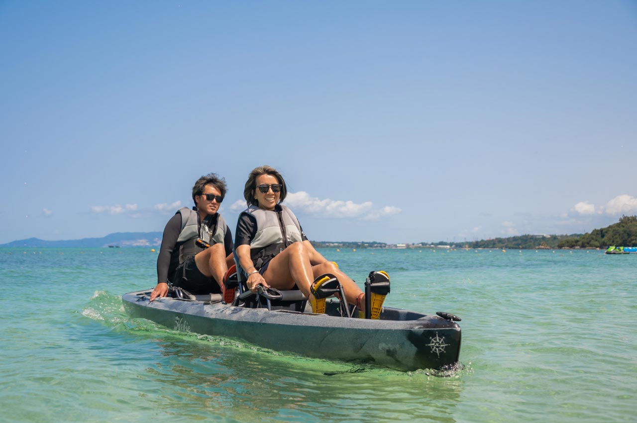 Hobie足漕ぎカヤックツアー