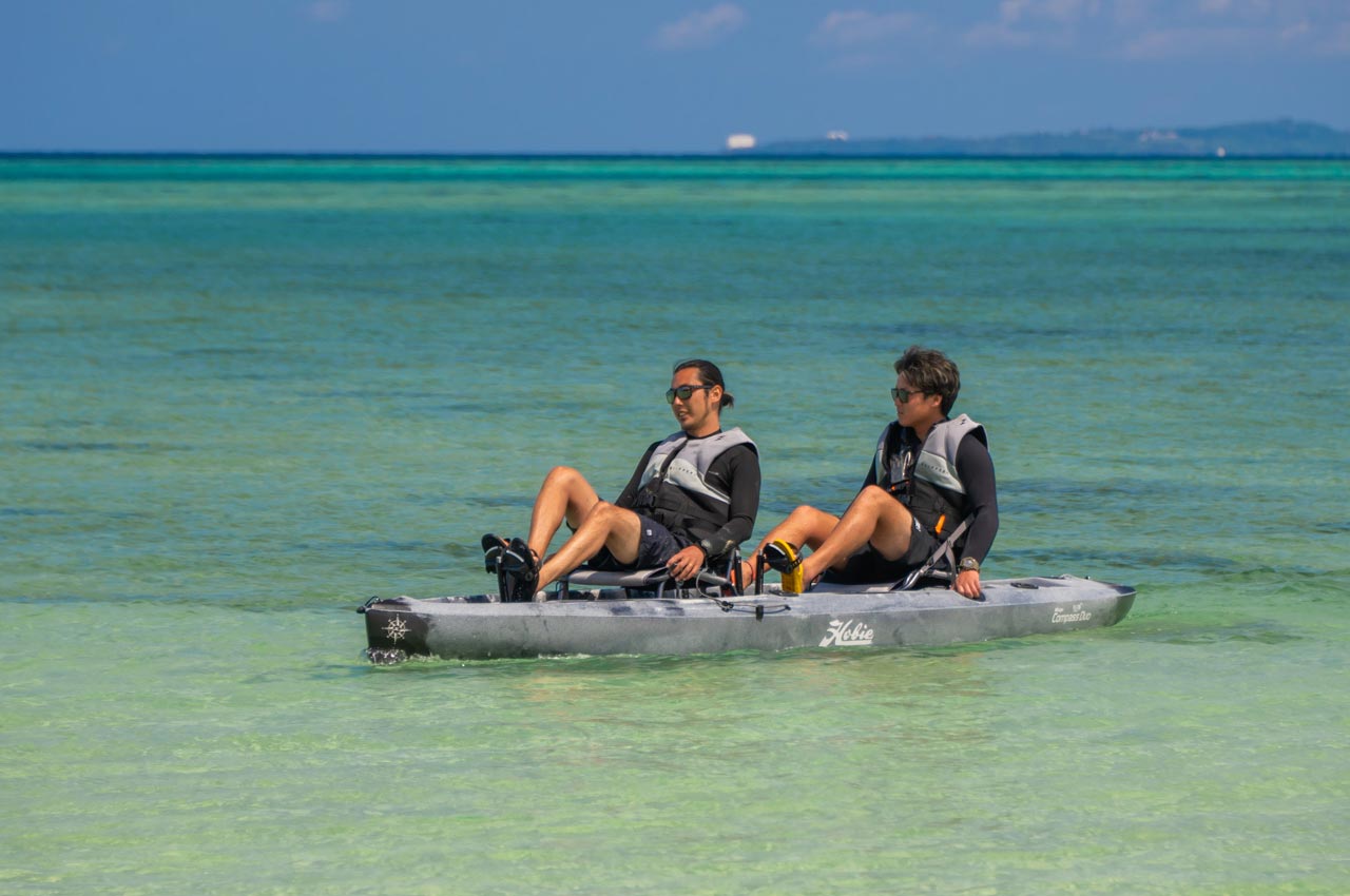 Hobie足漕ぎカヤックツアー