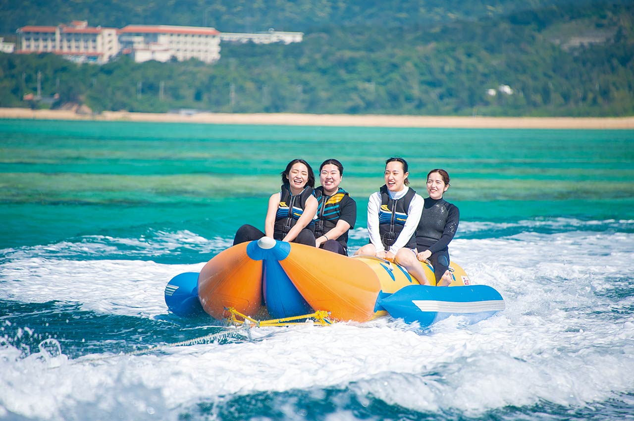 バナナボート（乗合い）