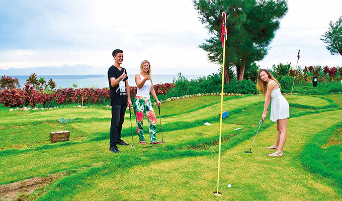 家族でわいわい！親子パターゴルフ大会