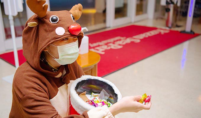 サンタさんのキャンディサービス