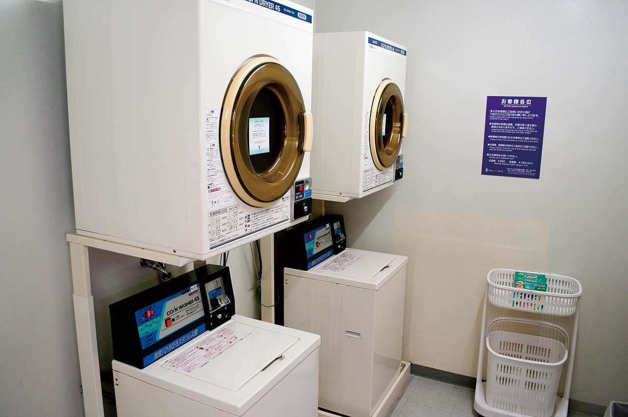 コインランドリー／乾燥機