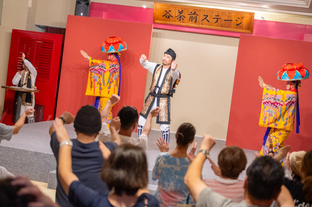 琉舞とエイサー、島唄 毎日、無料で開催中