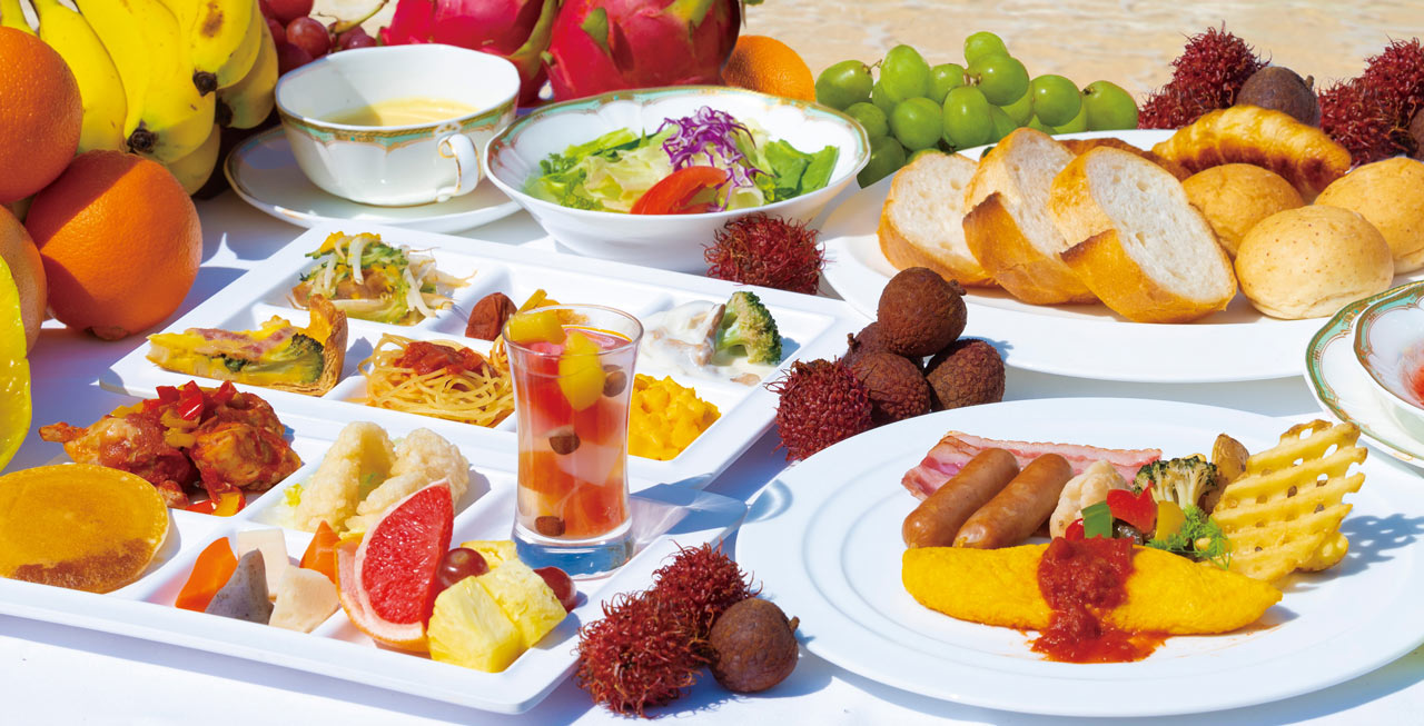朝食ビュッフェ