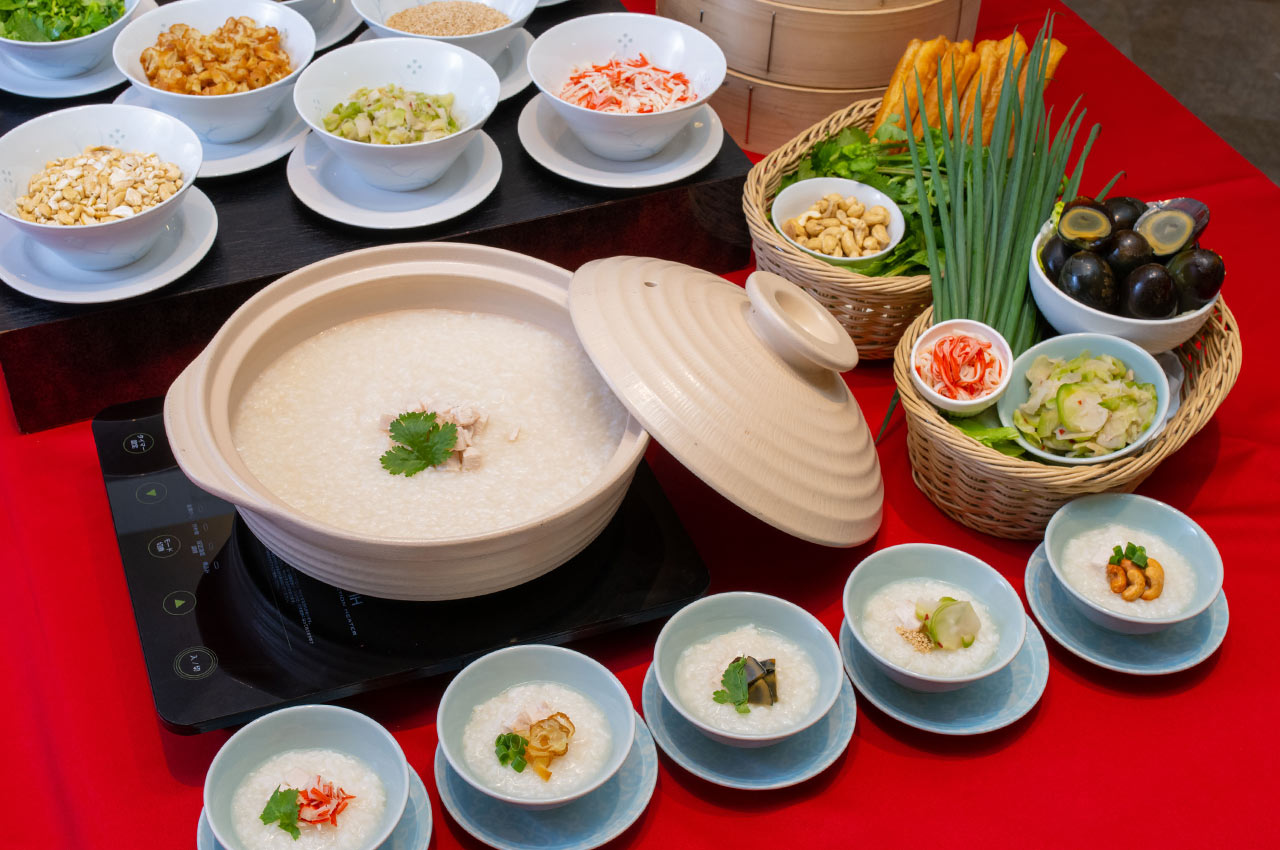 具沢山の中華粥