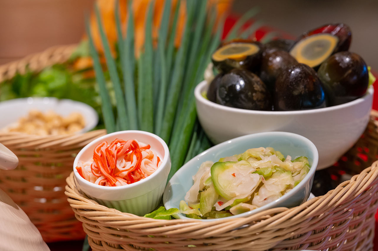 具沢山の中華粥