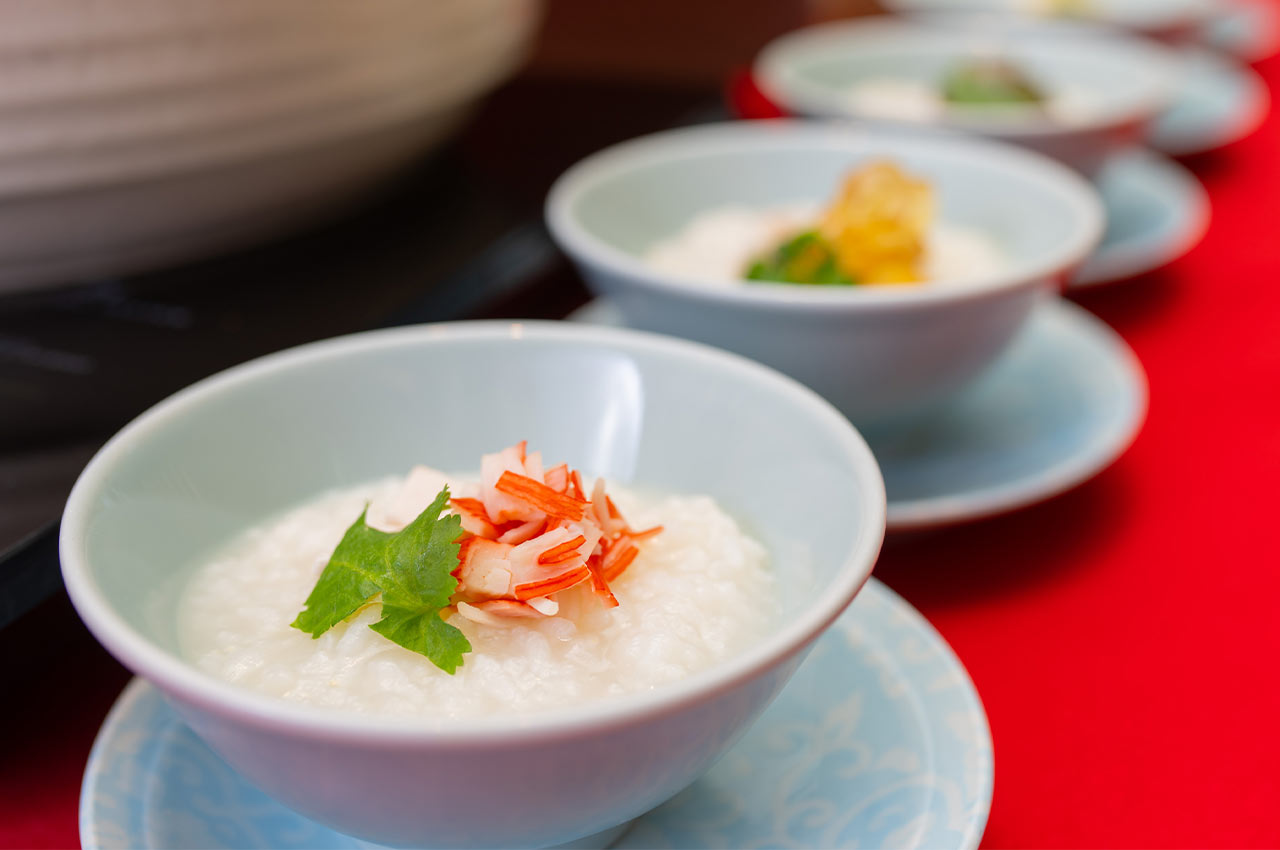 具沢山の中華粥