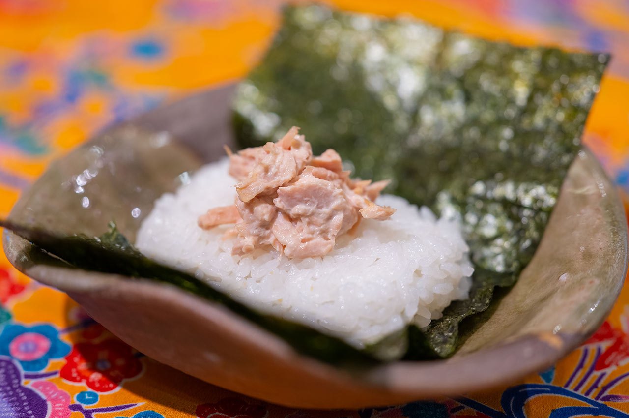 具沢山おにぎりサンド