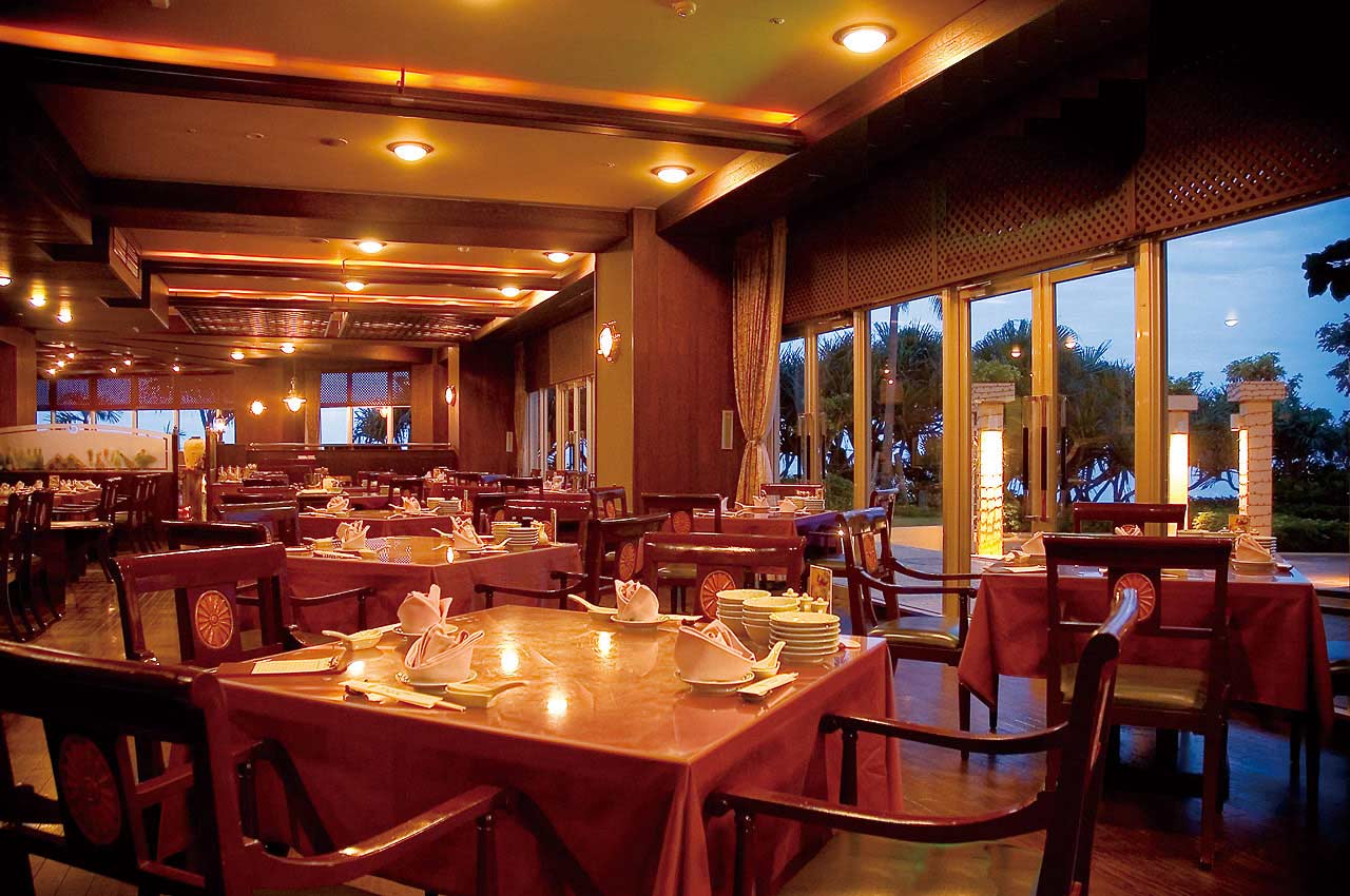 沖縄のホテルで中華なら、リザンの中華レストラン「飲茶＆広東料理 マンダリンコート」