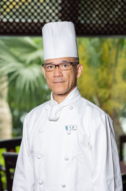 新料理長 比嘉 洋