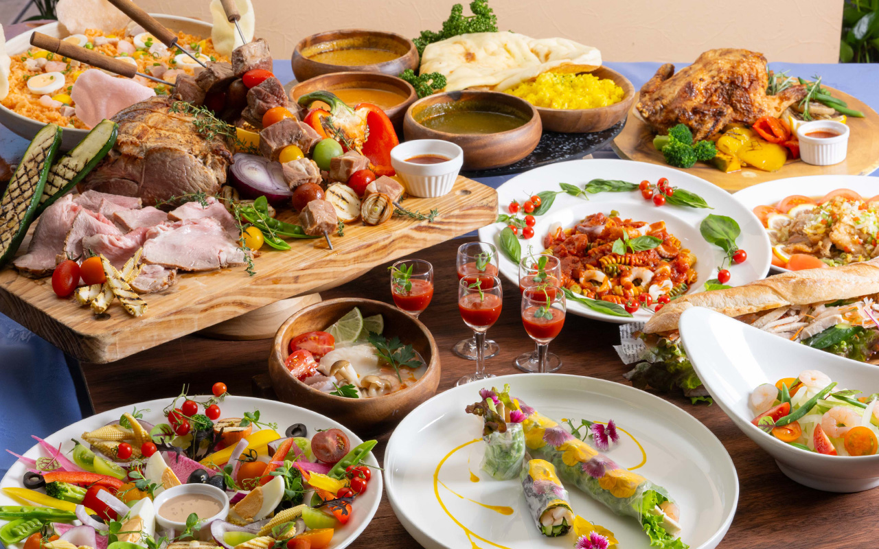 沖縄 恩納村 リザンで洋食ビュッフェ！食べ放題！カジュアルダイニング ブルーラグーン