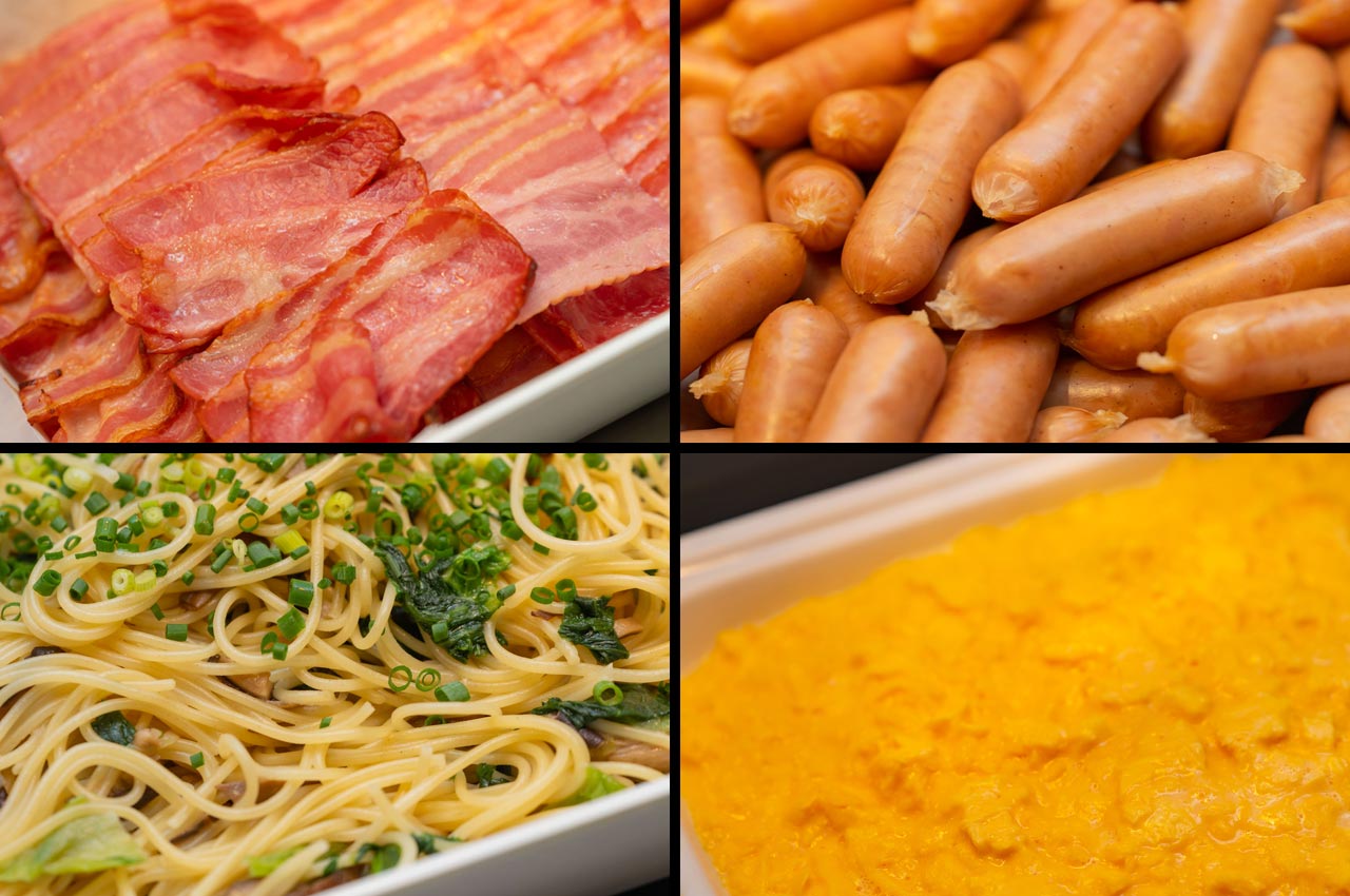 谷茶ベイ 朝食ビュッフェ