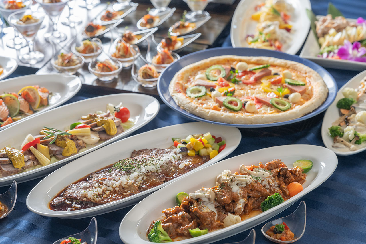 シーサイドレストラン 谷茶ベイ 洋食・中華・琉球ディナービュッフェ