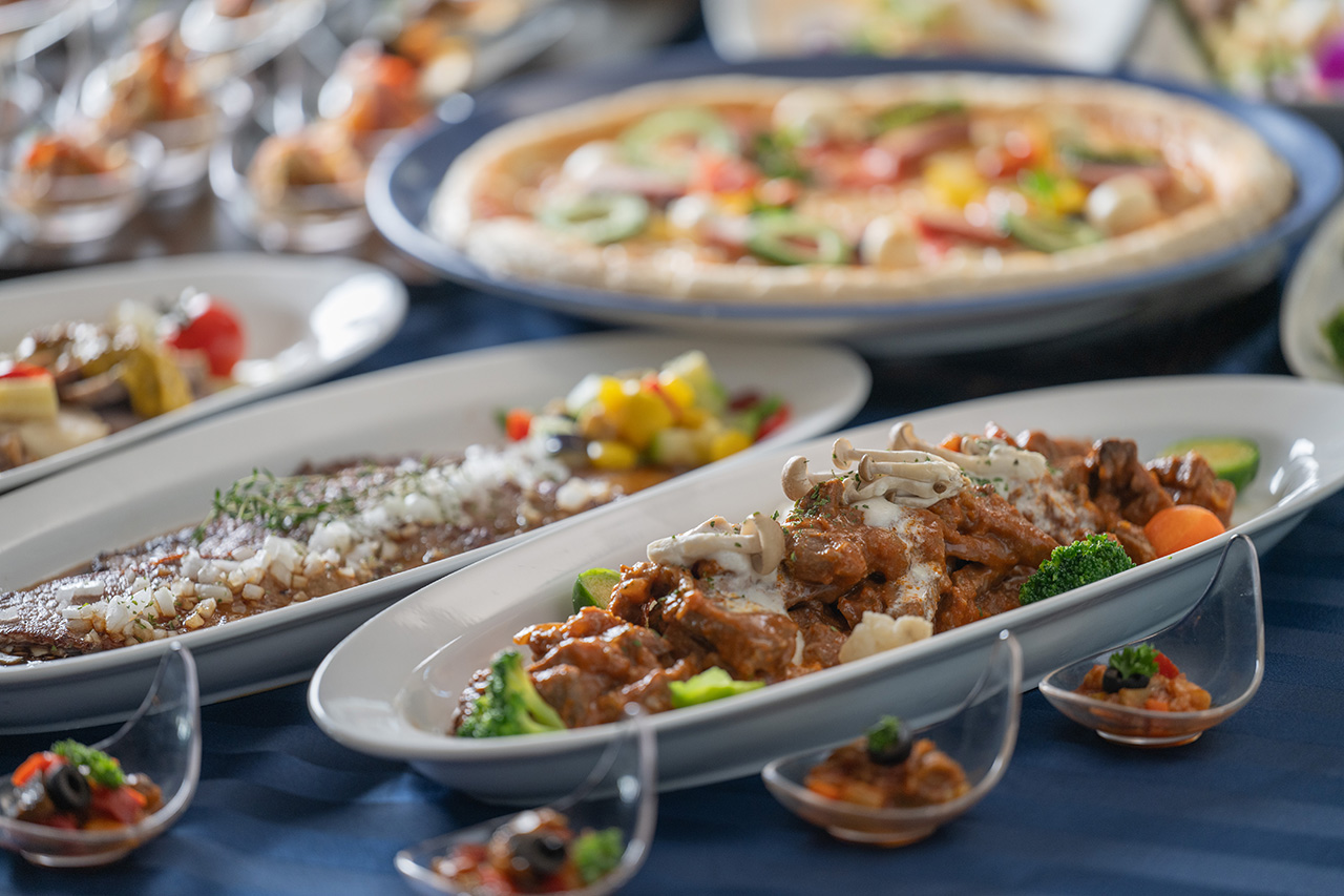 シーサイドレストラン 谷茶ベイ 洋食・中華・琉球ディナービュッフェ