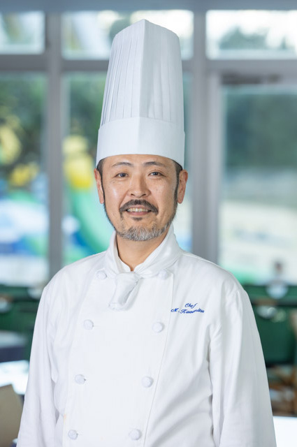 新料理長 川満 正浩