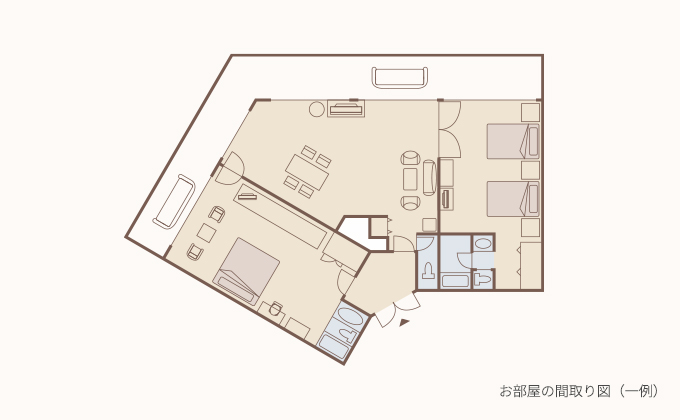 メイプルスイート間取り図