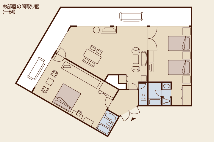 お部屋間取り図