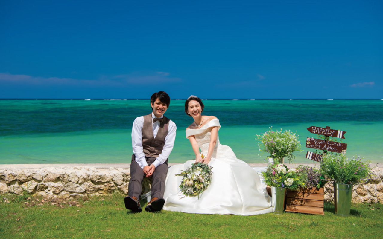 リゾートウェディング装花のイメージ