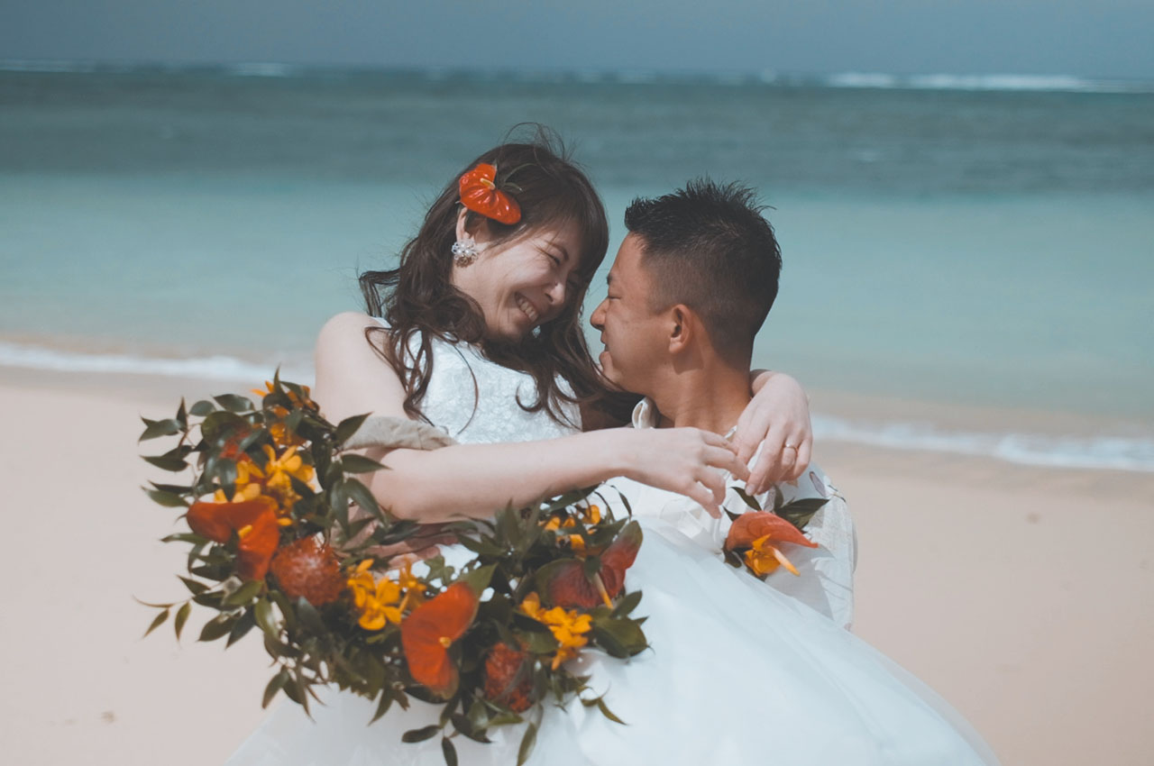 沖縄恩納村リザンリゾートで素敵な写真&動画を記念に残します。