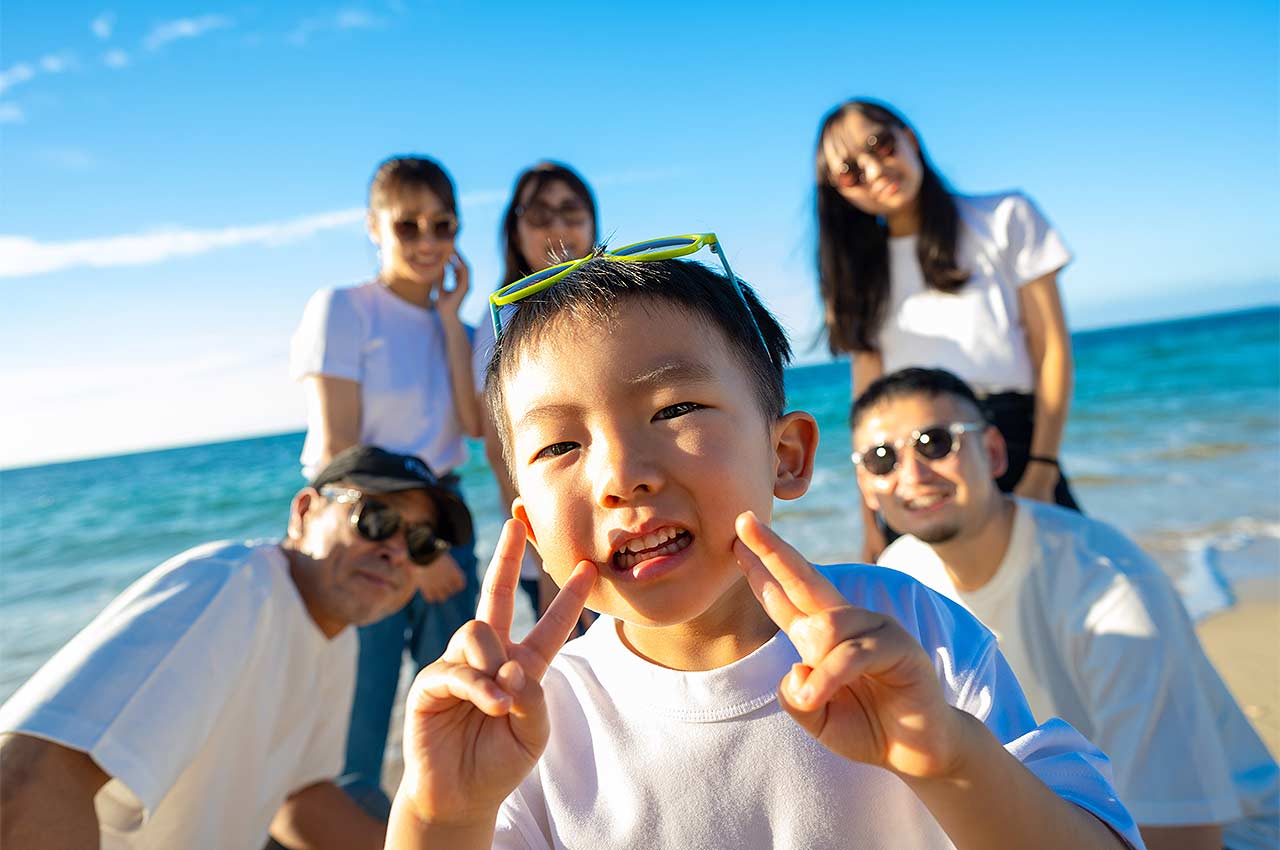 沖縄恩納村リザンリゾートで素敵な写真＆動画を記念に残します。