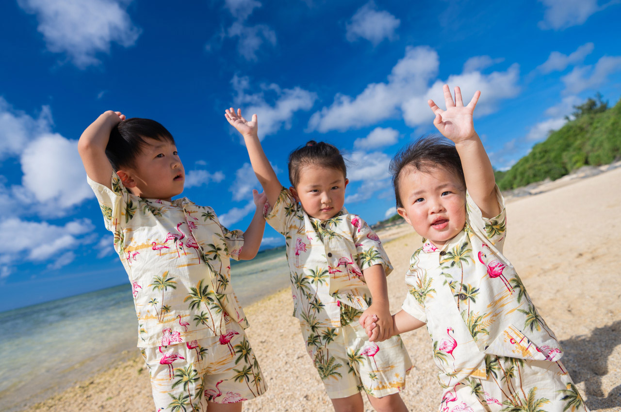 沖縄恩納村リザンリゾートで素敵な写真&動画を記念に残します。